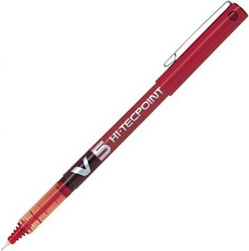 PILOT - PENNA ROLLER V5 HI-TECPOINT ROSSA