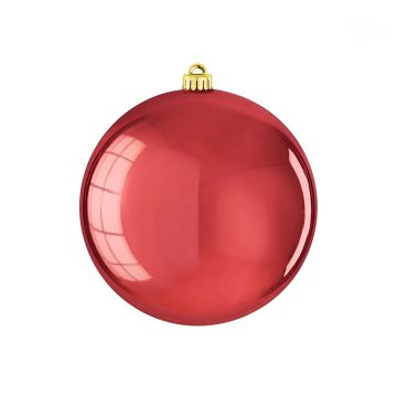 SFERA DI PLASTICA DIAM. 25CM COLOR BORDEAUX LUCIDO