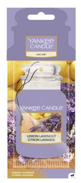 YANKEE CANDLE - CAR JAR LEMON LAVENDER