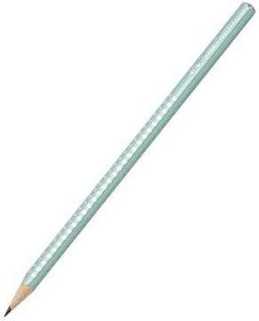FABER CASTELL - MATITA SPARKLE B VERDE MENTA PERLATO