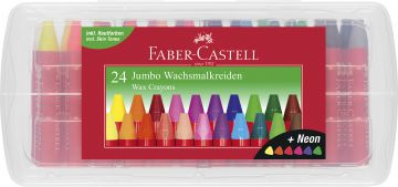 AST. 24 PASTELLI CERA JUMBO