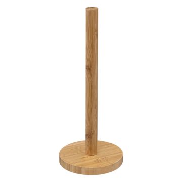 PORTA ROTOLO IN BAMBOO NATURALE DIAM. 13,5CM H 32CM