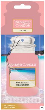 YANKEE CANDLE - CAR JAR PINK SANDS