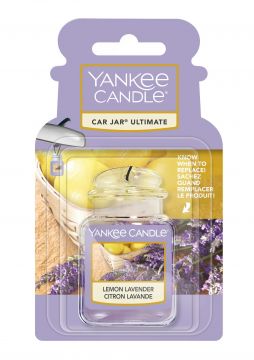 YANKEE CANDLE - CAR JAR ULTIMATE LEMON LAVENDER