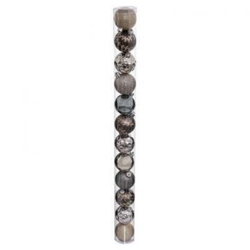 SET 12 PALLINE MULTICOLORE DIAM. 6CM