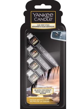 YANKEE CANDLE - STICK PER AUTO BLACK COCONUT