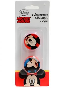 CONFEZIONE 2 TEMPERINI MICKEY MOUSE 3.5X1.5CM