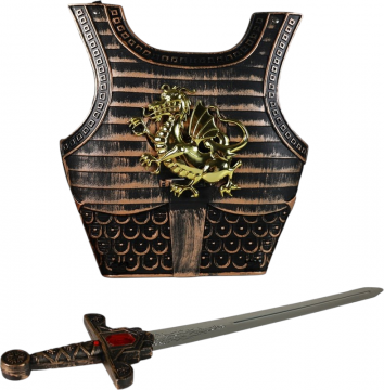 PETTORINA GUERRIERO C/PUGNALE