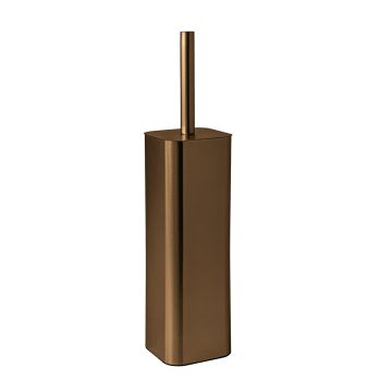 LINEA JACK - PORTASCOPINO IN ACCIAIO INOX ORO ROSA