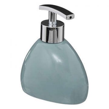 LINEA SILK - DISPENSER SAPONE CELESTE E CROMO