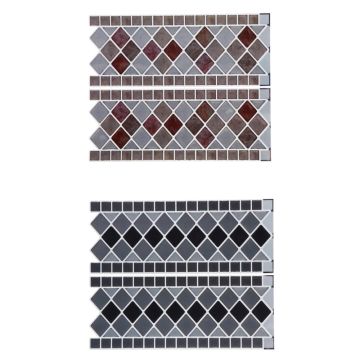 ADDESIVO EFFETTO MOSAICO 30X12CM
