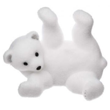 ORSO BIANCO MEZZO SDRAIATO 21X20 H. 30CM