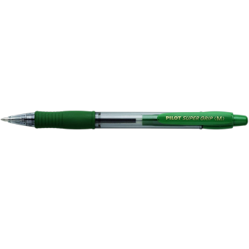PILOT - PENNA A SFERA A SCATTO SUPER GRIP VERDE (M)