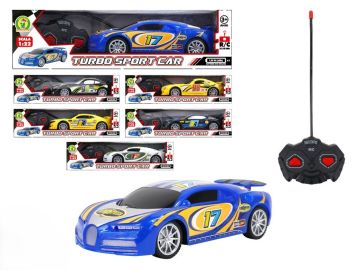 RADIO COMANDATA TURBO SPORT CAR SCALA 1:22