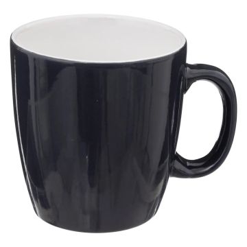 TAZZA CON MANICO IN TERRACOTTA LINEA COLORAMA 18CL BLU