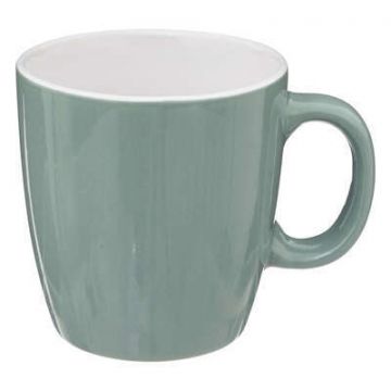 TAZZA CON MANICO IN TERRACOTTA LINEA COLORAMA 18CL VERDE
