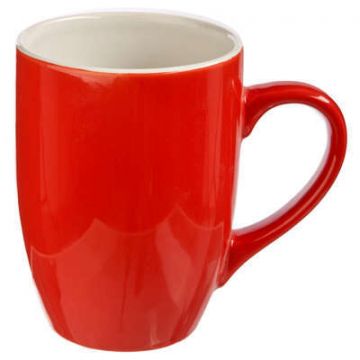 TAZZA CON MANICO IN TERRACOTTA LINEA COLORAMA 38CL ROSSA