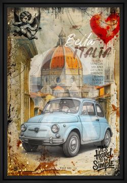 QUADRO BELLA ITALIA 60X90CM