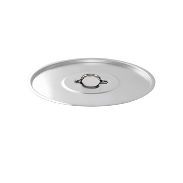 COPERCHIO IN ALLUMINIO DIAM. 40CM CON PONTICELLO INOX