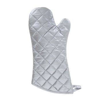 GUANTO FORNO LUNGO PER BARBECUE 43CM SILVER 