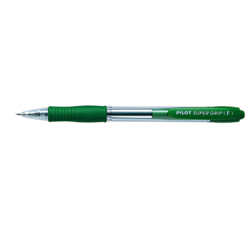 PILOT - PENNA A SFERA A SCATTO SUPER GRIP VERDE (F)