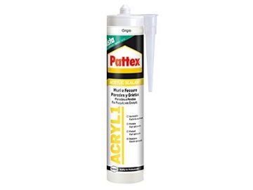 PATTEX SILICONE ACRYL1 MURI E FESSURE GRIGIO 300ml