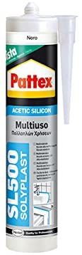 PATTEX SILICONE SL500 MULTIUSO NERO 300ml