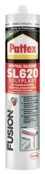 PATTEX SILICONE SL620 SERRAMENTI E EDILIZIA BIANCO 300ml