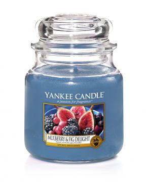 YANKEE CANDLE - GIARA MEDIA CANDLE MULBERRY AND FIG DELIGHT