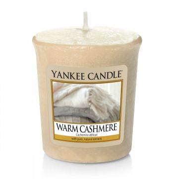YANKEE CANDLE - CANDELA SAMPLER WARM CASHMERE