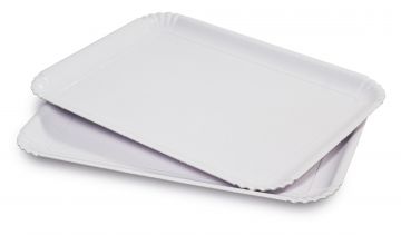 EASY BAKE 2PZ VASSOIO CARTONCINO 33X43CM BIANCO