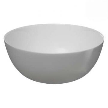 INSALATIERA JEANNE IN VETRO BIANCO DIAM. 21CM
