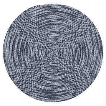 TOVAGLIETTA ROTONDA BLU D 38CM