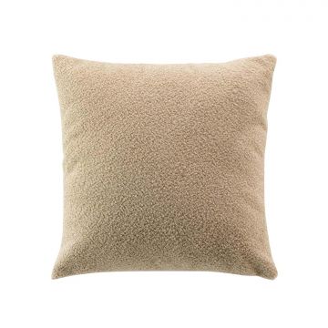 CUSCINO SFODER. COMPRESSO 45X45CM BOUCLE UNITO WOOLY BEIGE