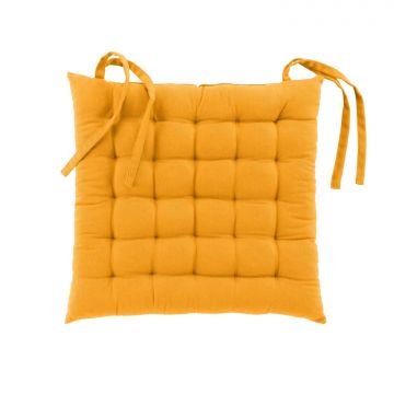 CUSCINO IMBOTTITO 38X38CM IN COTONE/POLIESTERE RICICL.GRS TWILY GIALLO