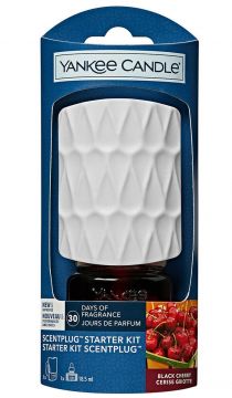 YANKEE CANDLE - KIT BASE SCENTPLUG ORGANIC STARTER BLACK CHERRY