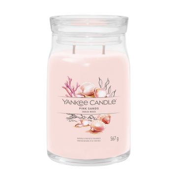 YANKEE CANDLE -  GIARA GRANDE 2 STOPPINI PINK SANDS