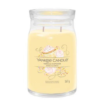 YANKEE CANDLE -  GIARA GRANDE 2 STOPPINI VANILLA CUPCAKE