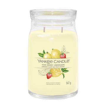 YANKEE CANDLE -  GIARA GRANDE 2 STOPPINI ICED BERRY LEMONADE