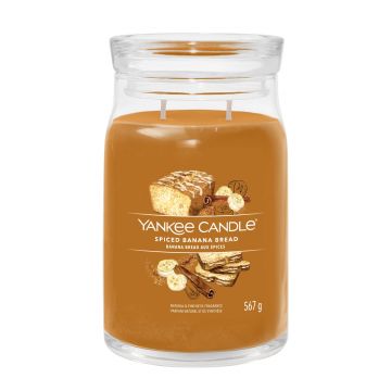 YANKEE CANDLE -  GIARA GRANDE 2 STOPPINI SPICED BANANA BREAD