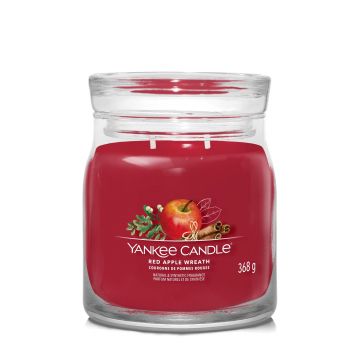 YANKEE CANDLE - GIARE MEDIA 2 STOPPINI RED APPLE WREATH XMAS