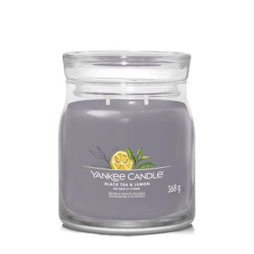 YANKEE CANDLE - GIARA MEDIA 2 STOPPINI BLACK TEA AND LEMON