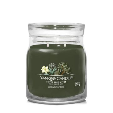 YANKEE CANDLE - GIARA MEDIA 2 STOPPINI SILVER SAGE AND PINE