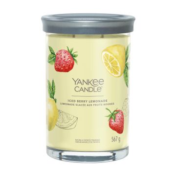 YANKEE CANDLE -  TUMBLER GRANDE 2 STOPPINI ICED BERRY LEMONADE