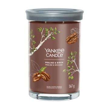 YANKEE CANDLE - TUMBLER GRANDE 2 STOPPINI PRALINE AND BIRCH