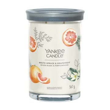 YANKEE CANDLE - TUMBER GRANDE 2 STOPPINI WHITE SPUCE AND GRAPEFRUIT