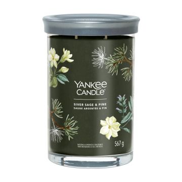 YANKEE CANDLE - TUMBLER GRANDE 2 STOPPINI SILVER SAGE AND PINE