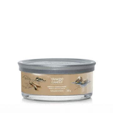 YANKEE CANDLE - TUMBLER 5 STOPPINI AMBER AND SANDALWOOD