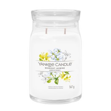 YANKEE CANDLE -  GIARA GRANDE 2 STOPPINI MIDNIGHT JASMINE