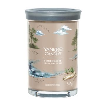 YANKEE CANDLE - TUMBLER GRANDE 2 STOPPINI SEASIDE WOODS